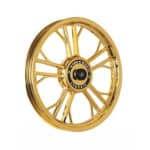 Buy ALLOY WHEEL (FRONT) FOR RE CLASSIC HARLEY YMODEL GOLD CHROME KINGWAY on 0 % discount