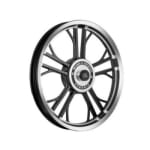 Buy ALLOY WHEEL (FRONT) FOR RE CLASSIC HARLEY YMODEL RIM BLACK SPOKES BLACK KINGWAY on 0 % discount