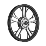 Buy ALLOY WHEEL (FRONT) FOR RE CLASSIC BLACK YMODEL HARLEY KINGWAY on 0 % discount