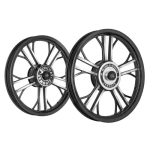 Buy ALLOY WHEEL SET FOR RE CLASSIC BLACK YMODEL HARLEY KINGWAY on 0 % discount