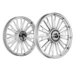 Buy ALLOY WHEEL SET FOR RE ELECTRA SILVER ZIPP HARLEY KINGWAY on 0.00 % discount