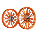 Buy ALLOY WHEEL SET FOR RE ELECTRA ROSE GOLD CHROME ZIPP HARLEY KINGWAY on 0 % discount