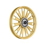 Buy ALLOY WHEEL (REAR) FOR RE CLASSIC COMPLETE GOLDEN ZIPP HARLEY KINGWAY on 0 % discount