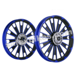 Buy ALLOY WHEEL SET FOR RE CLASSIC BLUE ZIPP HARLEY KINGWAY on 12.00 % discount