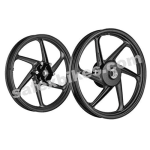 Buy ALLOY WHEEL SET FOR PASSION PRO BLACK (GENUINE TYPE) KINGWAY on 0.00 % discount