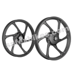 Buy ALLOW WHEEL SET FOR PASSION BLACK (GENUINE TYPE) KINGWAY on 0 % discount