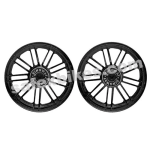 Buy ALLOY WHEEL SET FOR RE CLASSIC COMPLETE BLACK 18SPOKES HARLEY KINGWAY on 0 % discount