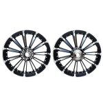 Buy ALLOY WHEEL SET FOR RE CLASSIC BLACK RAJPUTANA 11SPOKES KINGWAY on 0 % discount