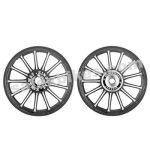 Buy ALLOY WHEEL SET FOR RE ELECTRA BLACK 13SPOKES HARLEY TYPE 2 KINGWAY on 0 % discount