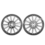 Buy ALLOY WHEEL SET FOR RE CLASSIC BLACK 13SPOKES HARLEY TYPE 2 KINGWAY on 0 % discount