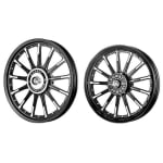Buy ALLOY WHEEL SET FOR RE CLASSIC BLACK 13SPOKES HARLEY TYPE 2 KINGWAY on 0 % discount