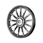 Buy ALLOY WHEEL (REAR) FOR RE CLASSIC BLACK 13SPOKES HARLEY TYPE 2 KINGWAY on 0 % discount