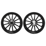 Buy ALLOY WHEEL SET FOR RE CLASSIC COMPLETE BLACK 13SPOKES HARLEY TYPE 2 KINGWAY on 0 % discount