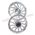 Buy ALLOY WHEEL SET FOR RE ELECTRA BLACK 13SPOKES HARLEY KINGWAY on 0 % discount