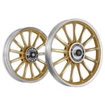 Buy ALLOY WHEEL SET FOR RE STANDARD GOLD 13SPOKES HARLEY CNC KINGWAY on 0 % discount