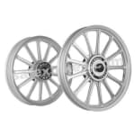Buy ALLOY WHEEL SET FOR RE ELECTRA SILVER 13SPOKES HARLEY KINGWAY on 0 % discount