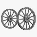Buy ALLOY WHEEL SET FOR RE ELECTRA PRINTING 2 13SPOKES HARLEY KINGWAY on 0 % discount