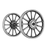 Buy ALLOY WHEEL SET FOR RE CLASSIC BLACK 13SPOKES HARLEY KINGWAY on 0 % discount