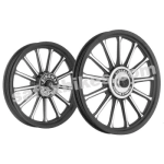 Buy ALLOY WHEEL SET FOR RE CLASSIC BLACK 13SPOKES HARLEY KINGWAY on 12.00 % discount