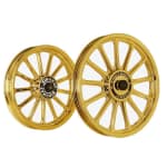 Buy ALLOY WHEEL SET FOR RE CLASSIC GOLD 13SPOKES HARLEY KINGWAY on 0 % discount