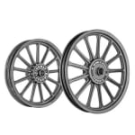 Buy ALLOY WHEEL SET FOR RE CLASSIC 13SPOKES HARLEY TYPE PRINTED T3 KINGWAY on 0 % discount