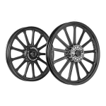 Buy ALLOY WHEEL SET FOR RE CLASSIC COMPLETE BLACK 13SPOKES HARLEY KINGWAY on 0 % discount