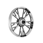 Buy ALLOY WHEEL (FRONT) FOR RE CLASSIC Y DESIGN BLACK WITH CNC KINGWAY on 0 % discount