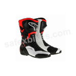 Buy ALPINESTARS SMX 6 V2 BOOTS (BLACK,WHITE,FLUO RED) UNIVERSAL on 0 % discount