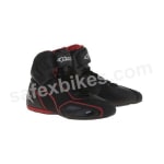 Buy ALPINESTARS FASTER 2 VENTED SHOES (BLACK,WHITE,RED) UNIVERSAL on 0 % discount