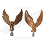 Buy FRONT MUDGUARD BRASS EAGLE FOR ROYAL ENFIELD ZADON on 15.00 % discount