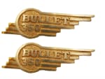 Buy BRASS MULTI PURPOSE EMBLEM BULLET350 CC DESIGN FOR ROYAL ENFIELD BULLET ZADON on 0 % discount