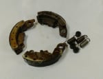 Buy CLUTCH SHOE SET OF 3 WITH KIT SUITABLE FOR  XL 100CC ZADON on 0 % discount