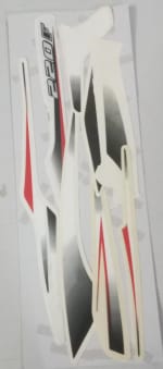 Buy COMPLETE STICKER KIT PULSAR 220F UG6 BLACK_WHITE ZADON on 35.00 % discount