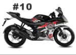 Buy CUSTOM STICKER KIT FOR YAMAHA R15 VERSION 2 ZADON on 35.00 % discount