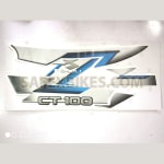 Buy COMPLETE STICKER KIT CT100 (BLACK BLUE) ZADON on 35.00 % discount