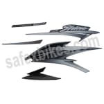 Buy COMPLETE STICKER KIT SHINE TYPE 4 (GREY) ZADON on 35.00 % discount