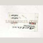 Buy COMPLETE STICKER KIT ACTIVA110 CC HET (BLACK) ZADON on 35.00 % discount