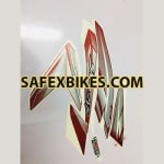 Buy COMPLETE STICKER KIT CB SHINE SP (RED) ZADON on 35.00 % discount
