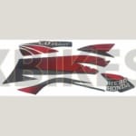 Buy COMPLETE STICKER KIT CD DELUXE LATEST (BLACK RED) ZADON on 35.00 % discount