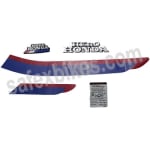 Buy COMPLETE STICKER KIT SPLENDOR OM (BLACK) ZADON on 35.00 % discount