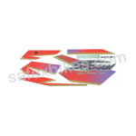 Buy COMPLETE STICKER KIT SHOGUN ZADON on 35.00 % discount