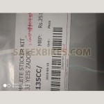 Buy COMPLETE STICKER KIT RX135 YEIS (BLUE) ZADON on 35.00 % discount