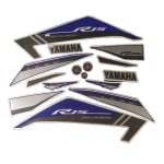 Buy COMPLETE STICKER KIT R15 T-10 (BLACK BLUE) ZADON on 35.00 % discount