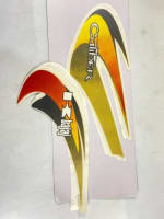 Buy COMPLETE STICKER KIT BAJAJ CALIBER O/M (RED) ZADON on 35.00 % discount