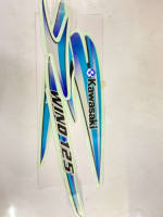 Buy COMPLETE STICKER KIT WIND125 CC (RED) ZADON on 35.00 % discount