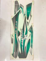 Buy COMPLETE STICKER KIT FOR GREEN DISCOVER100 CC ZADON on 35.00 % discount