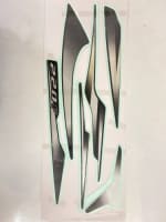 Buy COMPLETE STICKER KIT PULSAR 220F (BLACK.CHROME) ZADON on 35.00 % discount