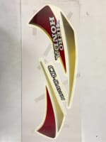 Buy COMPLETE STICKER KIT CD DAWN (BLACK RED) ZADON on 35.00 % discount