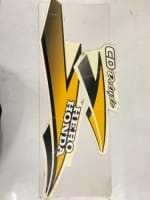 Buy COMPLETE STICKER KIT CD DELUXE (BLACK YELLOW) ZADON on 35.00 % discount