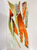 Buy COMPLETE STICKER KIT CD DELUXE LATEST (RED) ZADON on 35.00 % discount